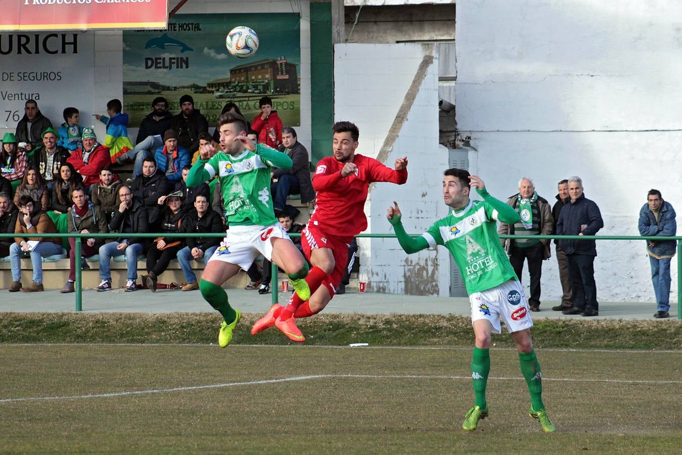 Las mejores imágenes del choque entre el Astorga y el Real Murcia