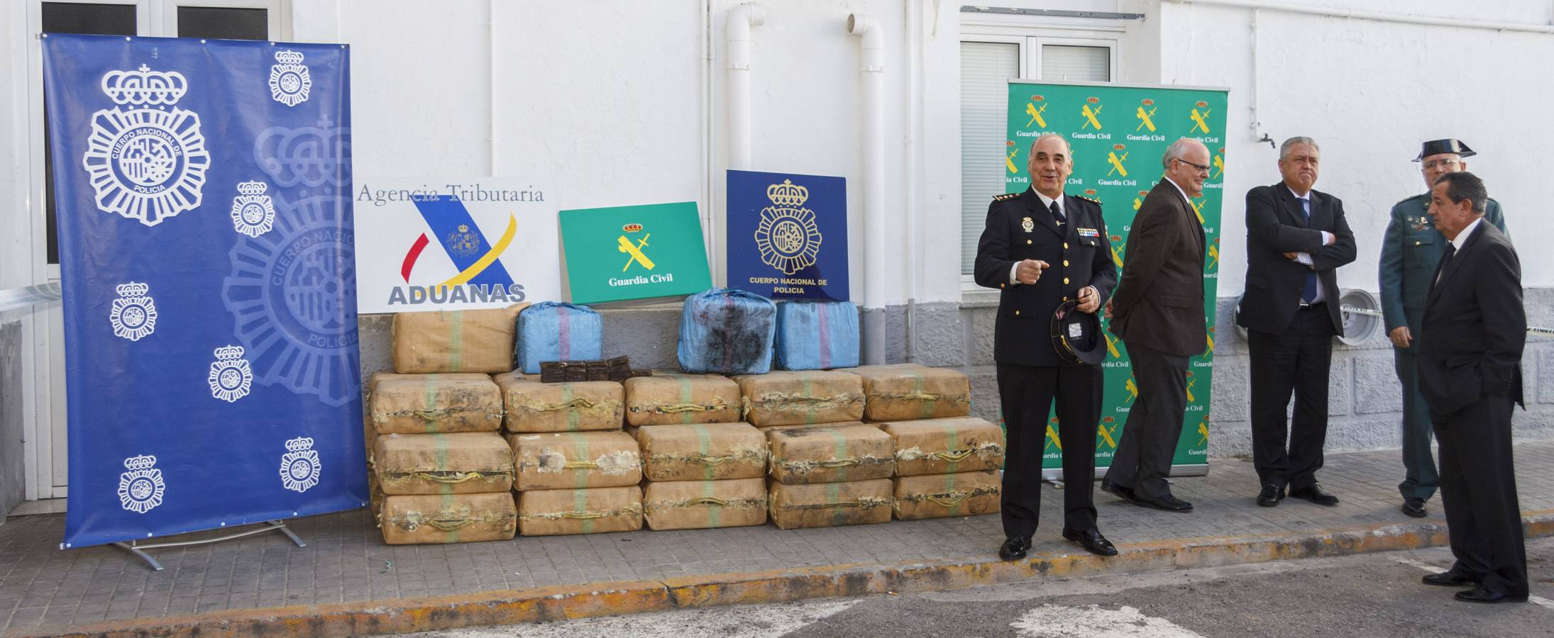 Decomiso de 1.400 kilos de hachís en Santa Pola