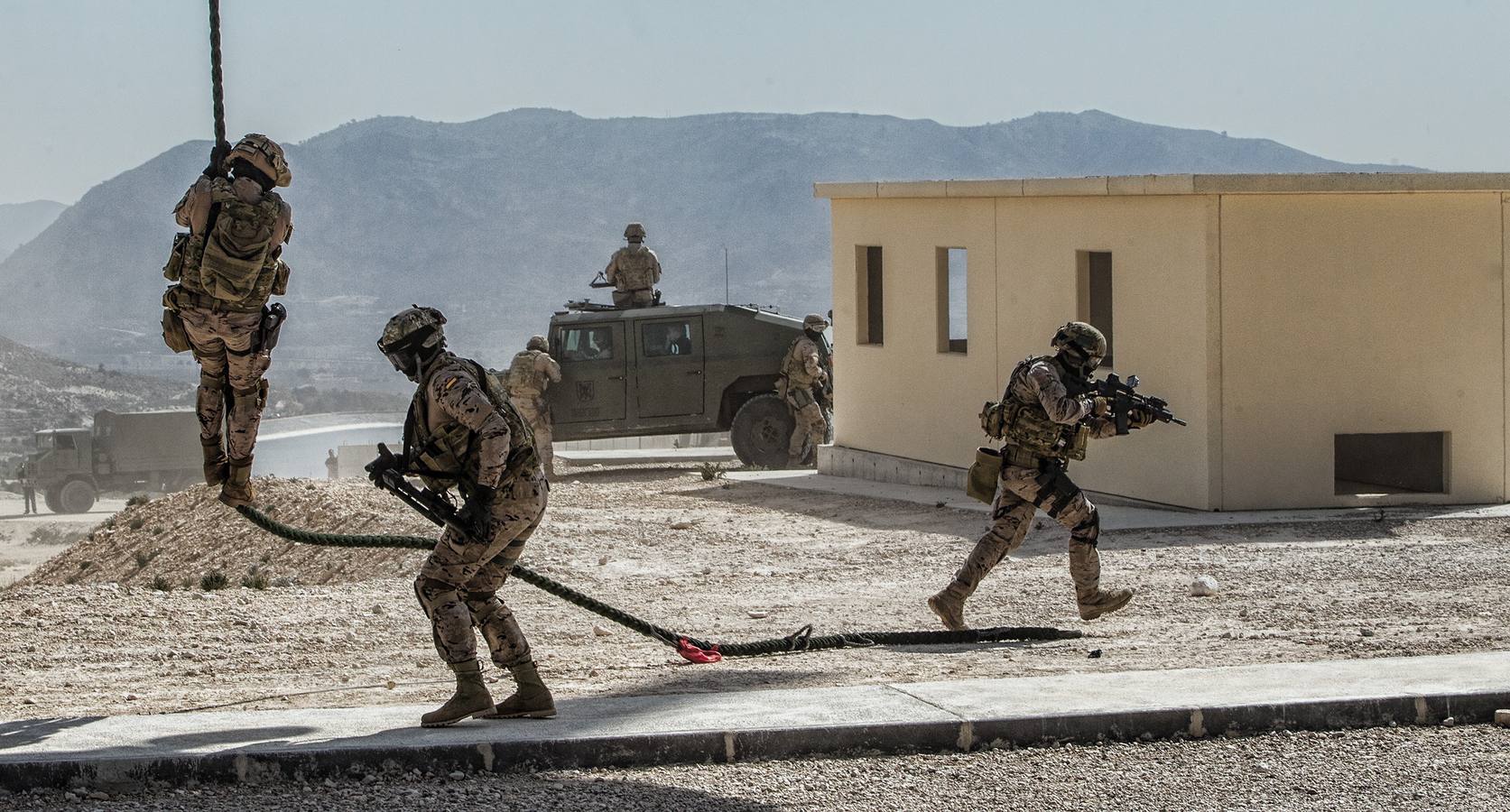 Maniobras del Mando de Operaciones Especiales en Alicante