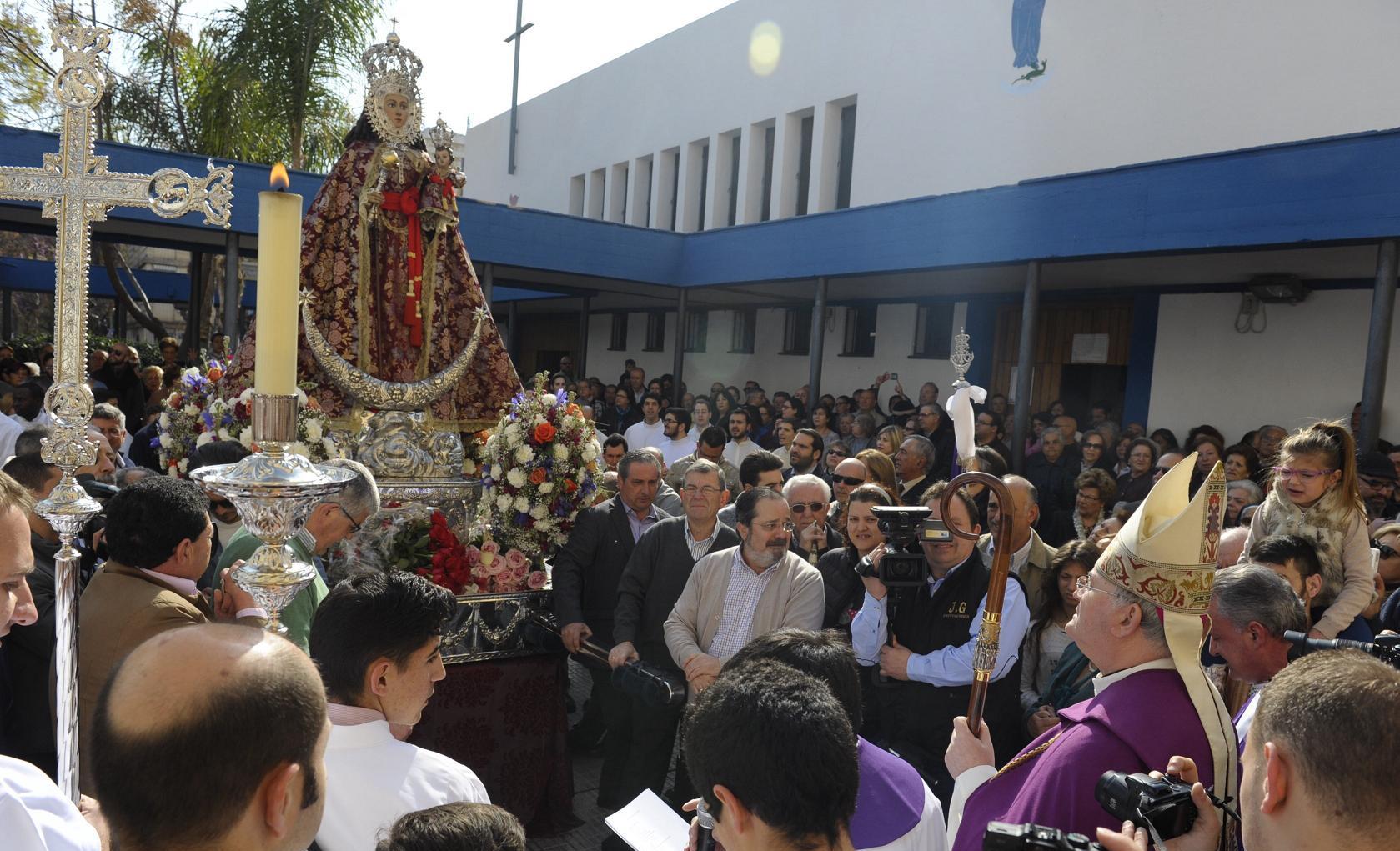 Procesión de la Fuensanta en La Paz