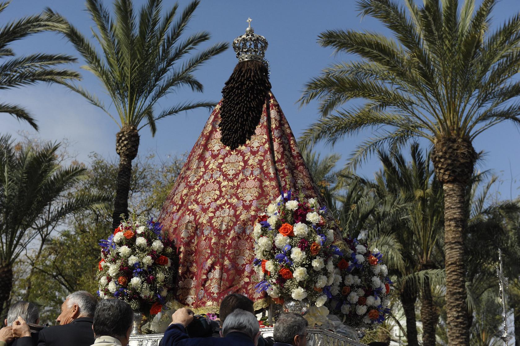 Procesión de la Fuensanta en La Paz