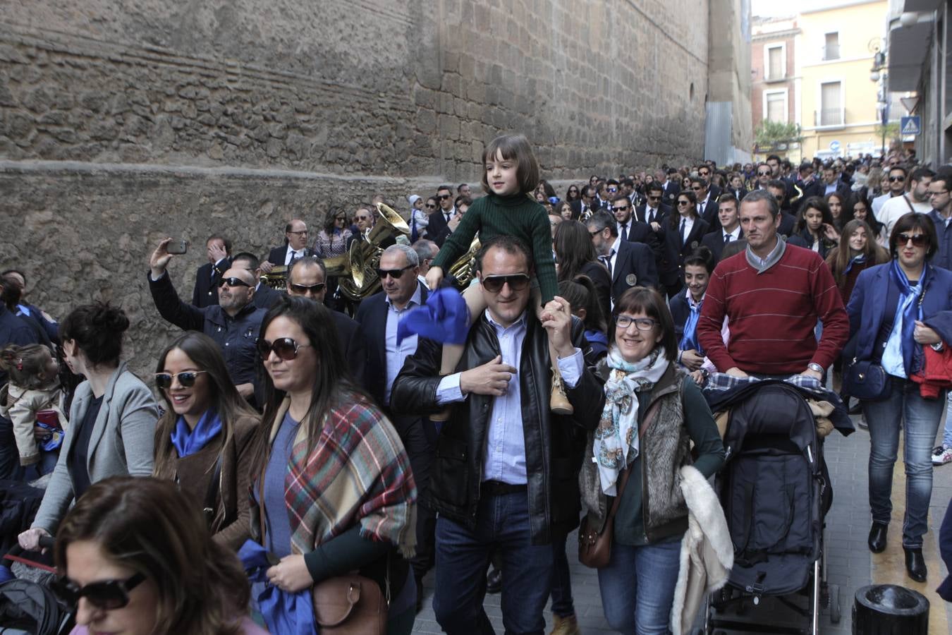 Los Pasos Blanco y Azul dan pie a la Semana Santa