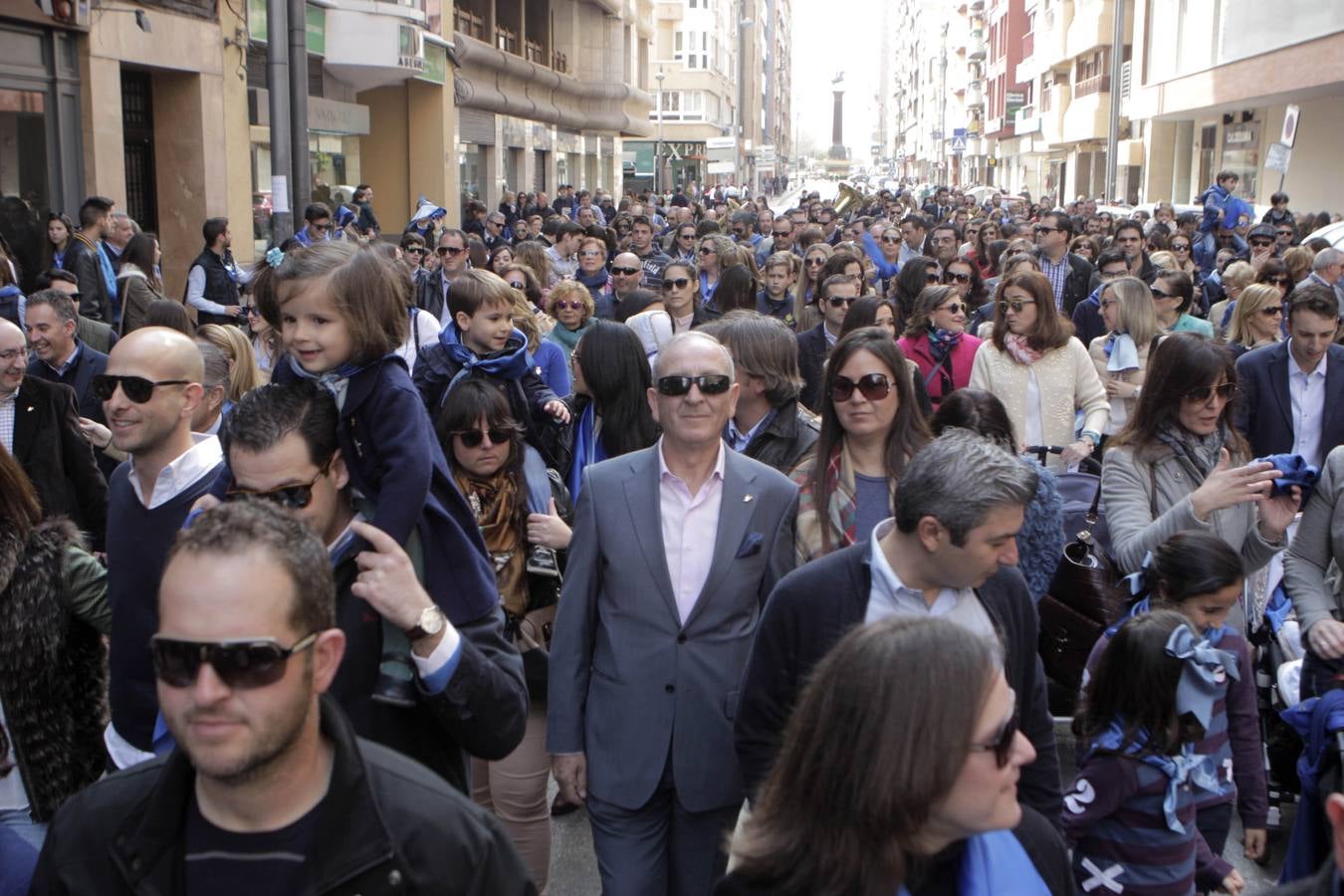 Los Pasos Blanco y Azul dan pie a la Semana Santa