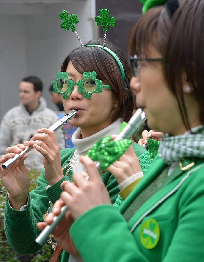 Hasta la lejana Tokio se ha volcado con las celebraciones por el Día de San Patricio.