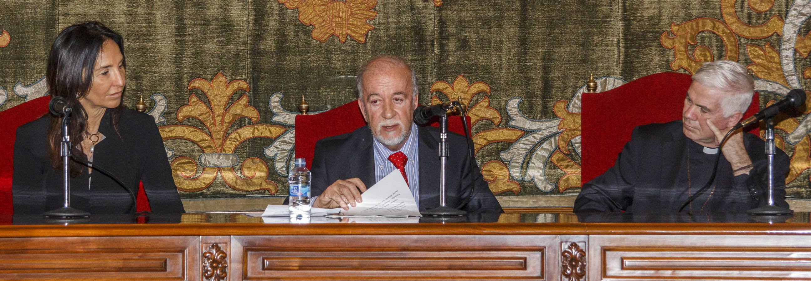 Acto de Miguel Valor en el Ayuntamiento de Alicante