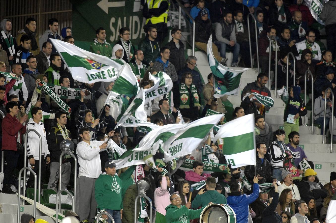 Encuentro entre el Elche y el Valencia