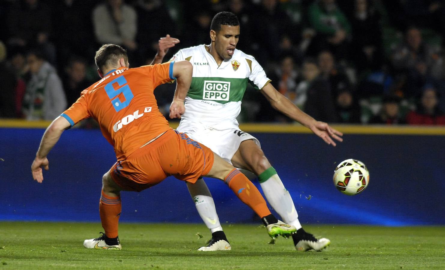 Encuentro entre el Elche y el Valencia