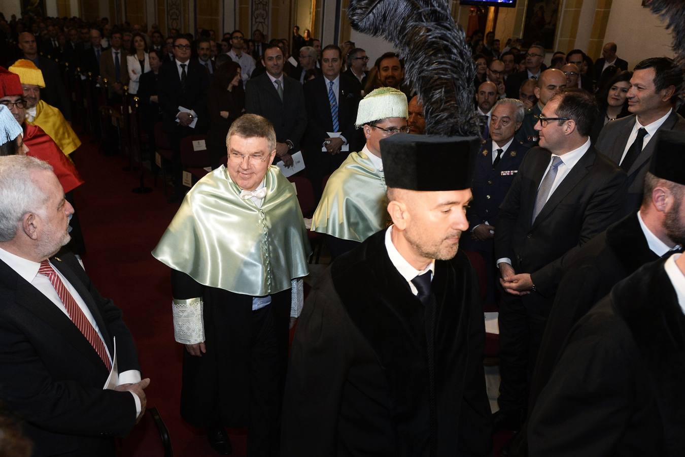 Thomas Bach, investido doctor honoris causa en la UCAM