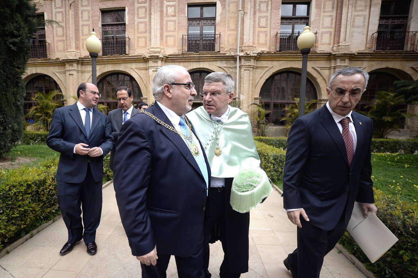 Thomas Bach, investido doctor honoris causa en la UCAM