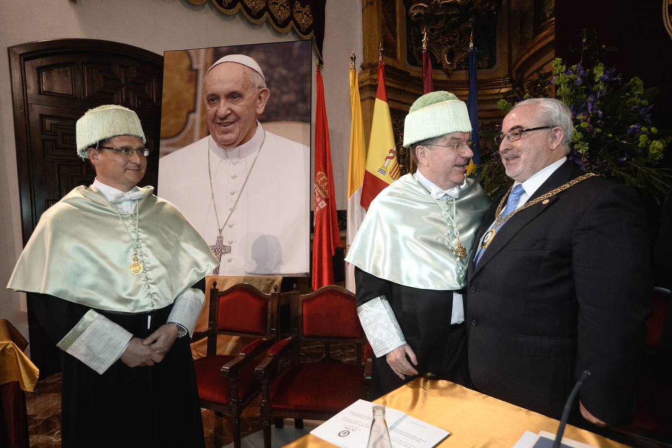 Thomas Bach, investido doctor honoris causa en la UCAM