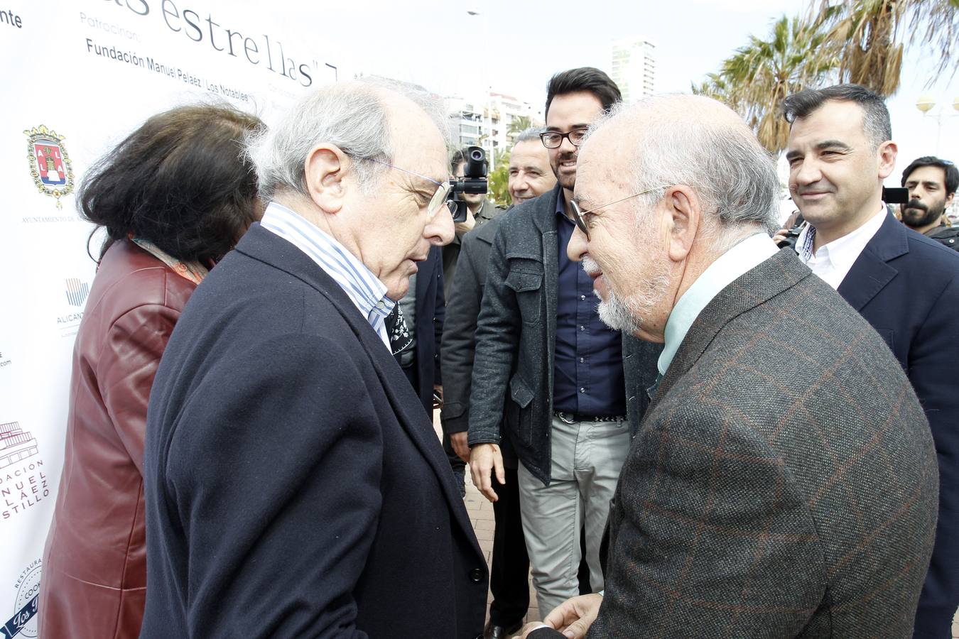 Inauguración del Paseo de la Luz de las Estrellas de Alicante