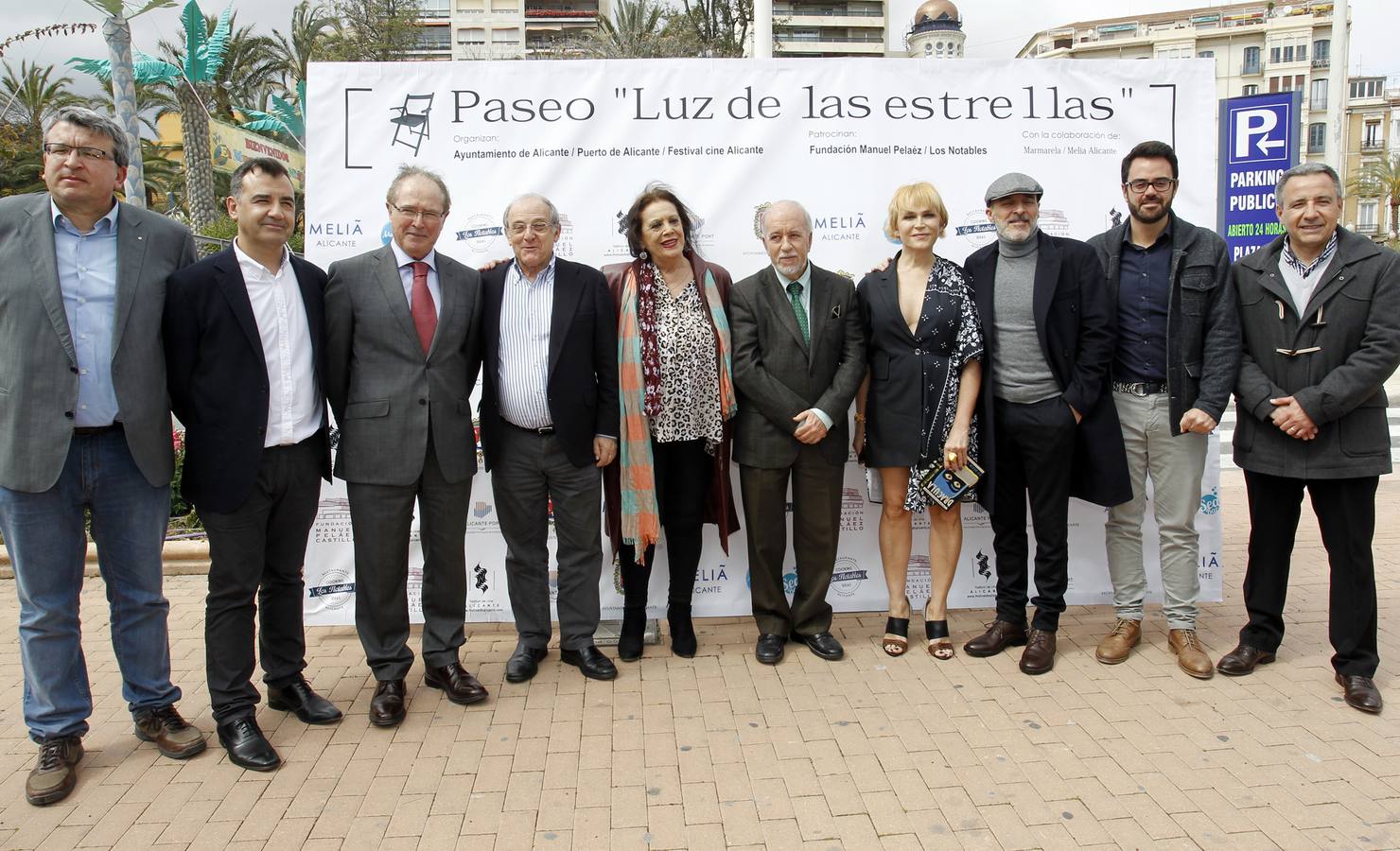 Inauguración del Paseo de la Luz de las Estrellas de Alicante