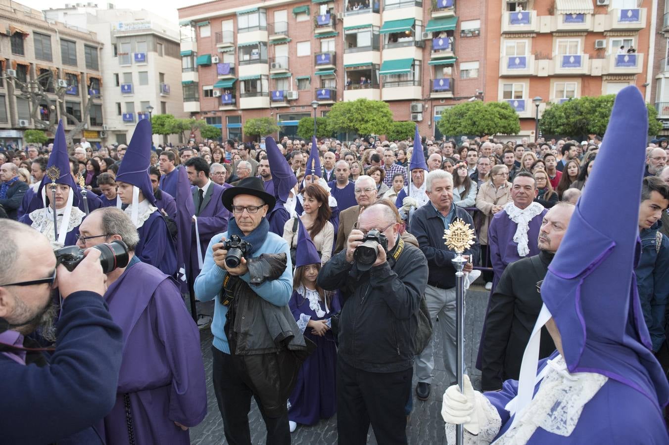 El morado toma el Viernes Santo murciano