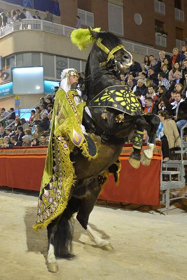 Fulgor blanco y azul en Lorca