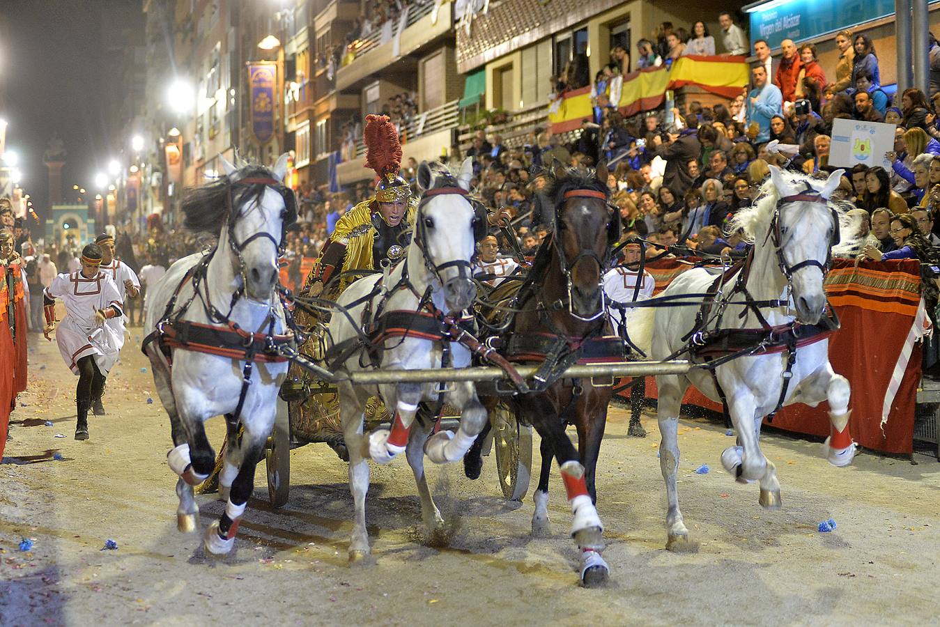 Fulgor blanco y azul en Lorca