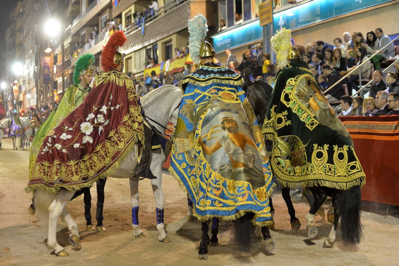 Fulgor blanco y azul en Lorca