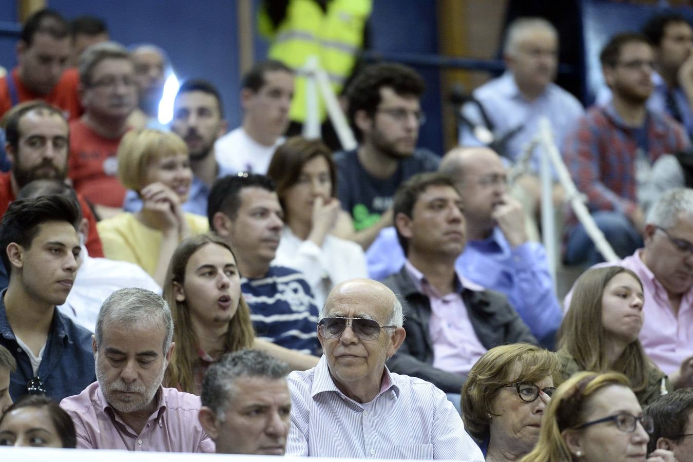 La grada del Ucam-Barcelona