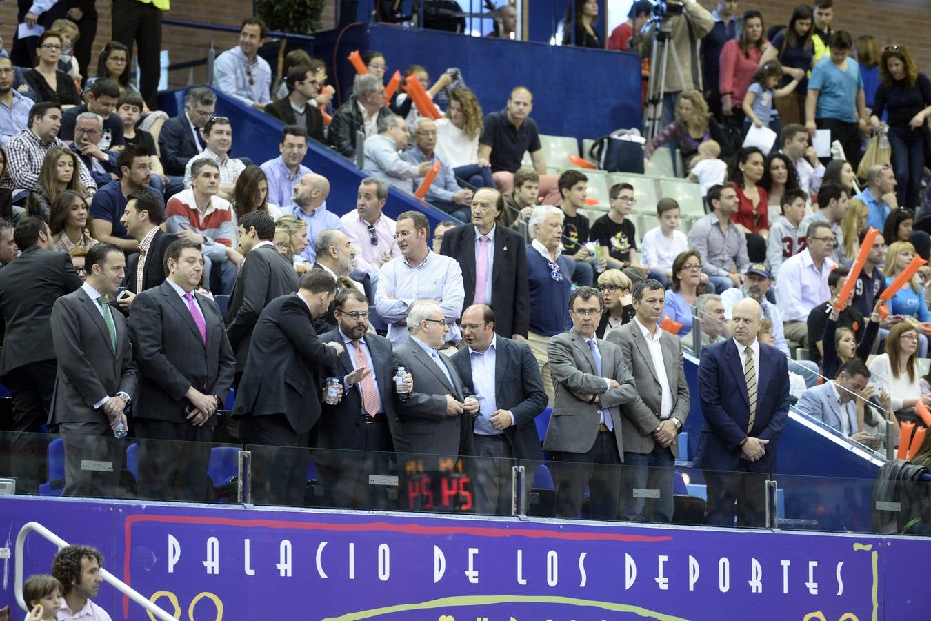 La grada del Ucam-Barcelona