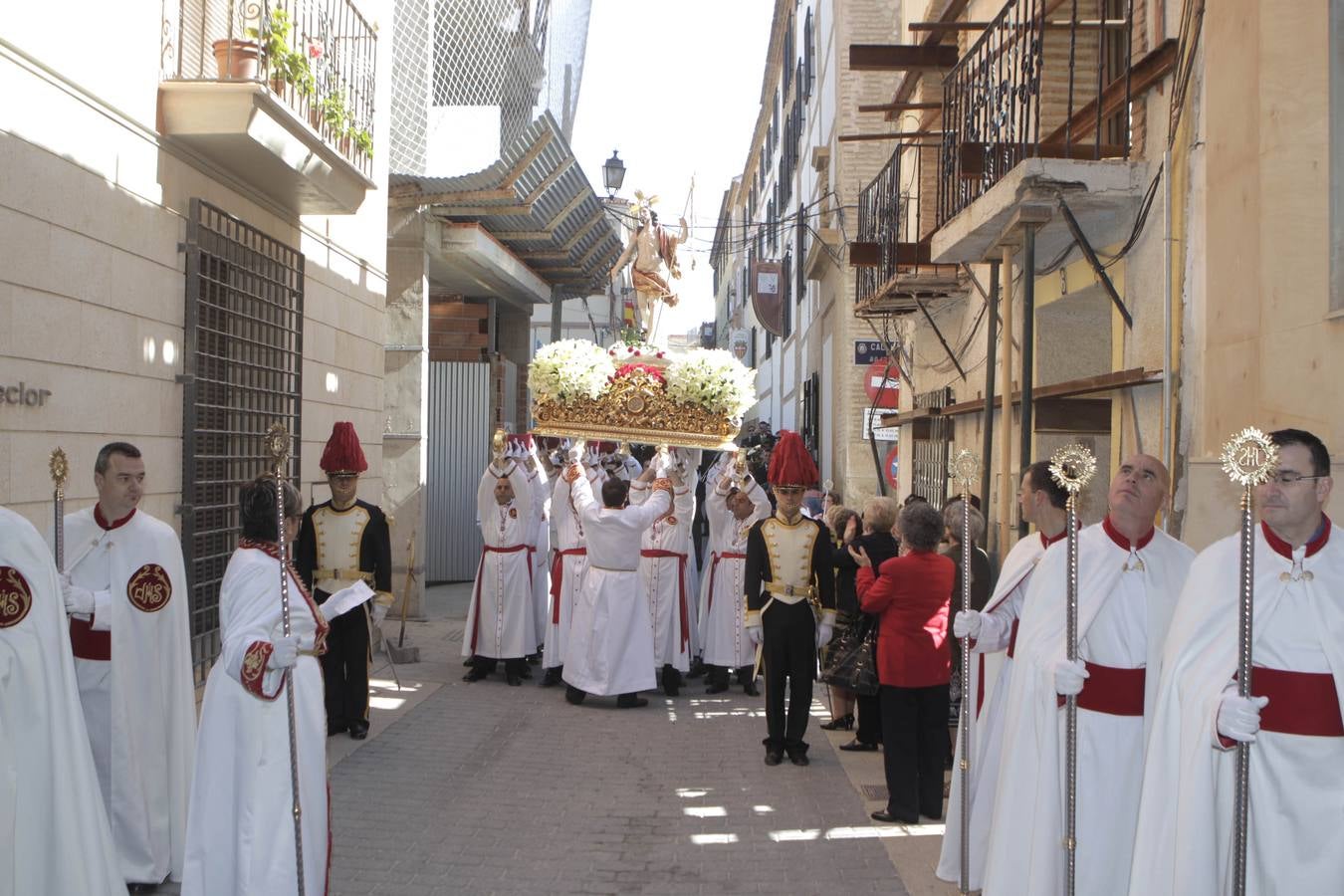 El Resucitado recorre las calles de Lorca