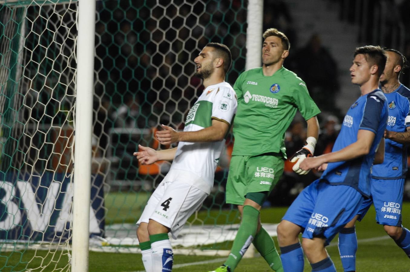 Las mejores imágenes del Elche - Getafe