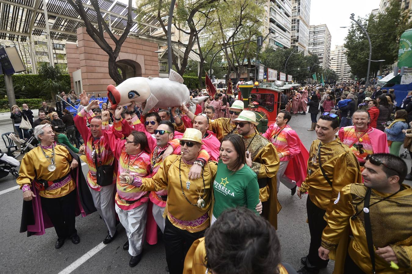 Entrada triunfal en Murcia de la sentenciada