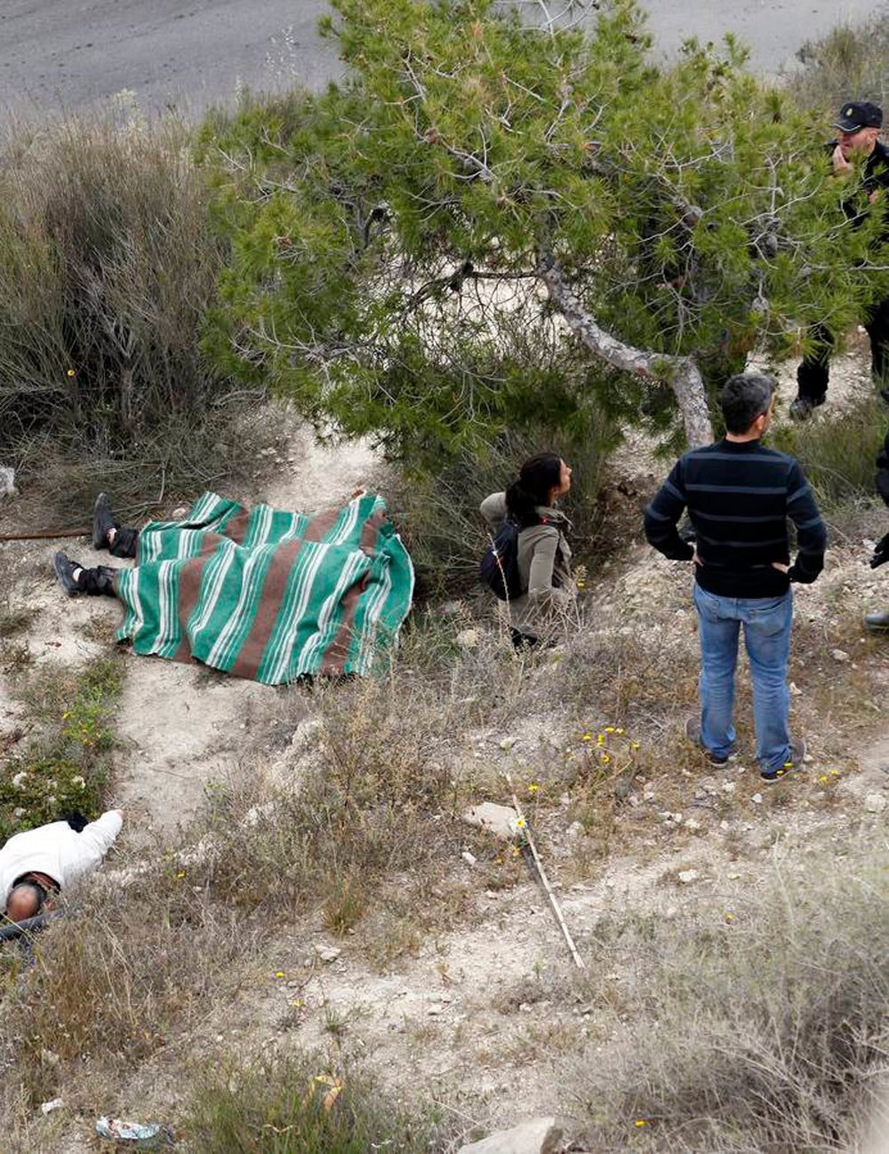 Hallan el cadáver de un hombre en el castillo de San Fernando en Alicante