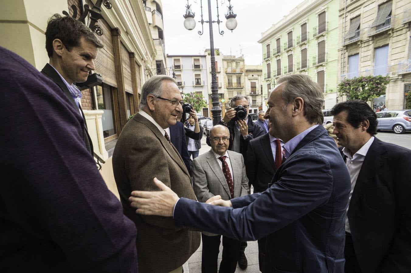 Fabra se reúne con los agricultores de la Vega Baja