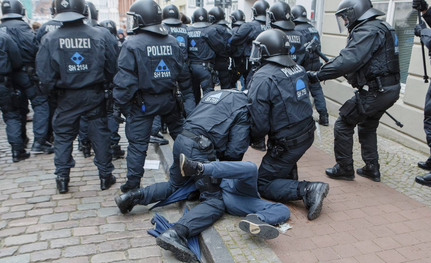 Protesta contra el G7 en Alemania