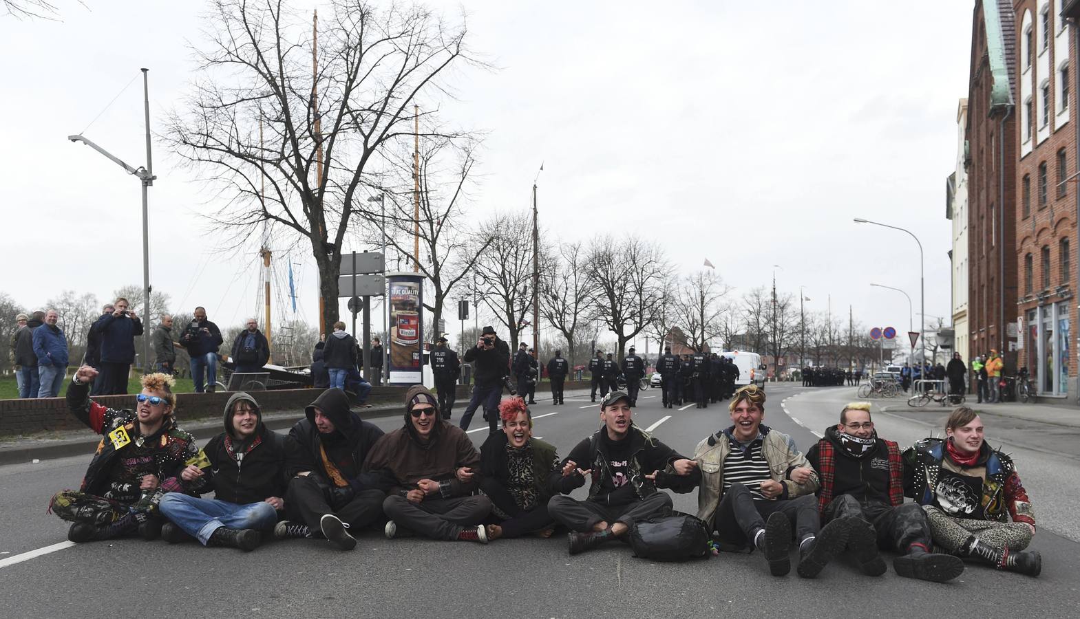 Protesta contra el G7 en Alemania