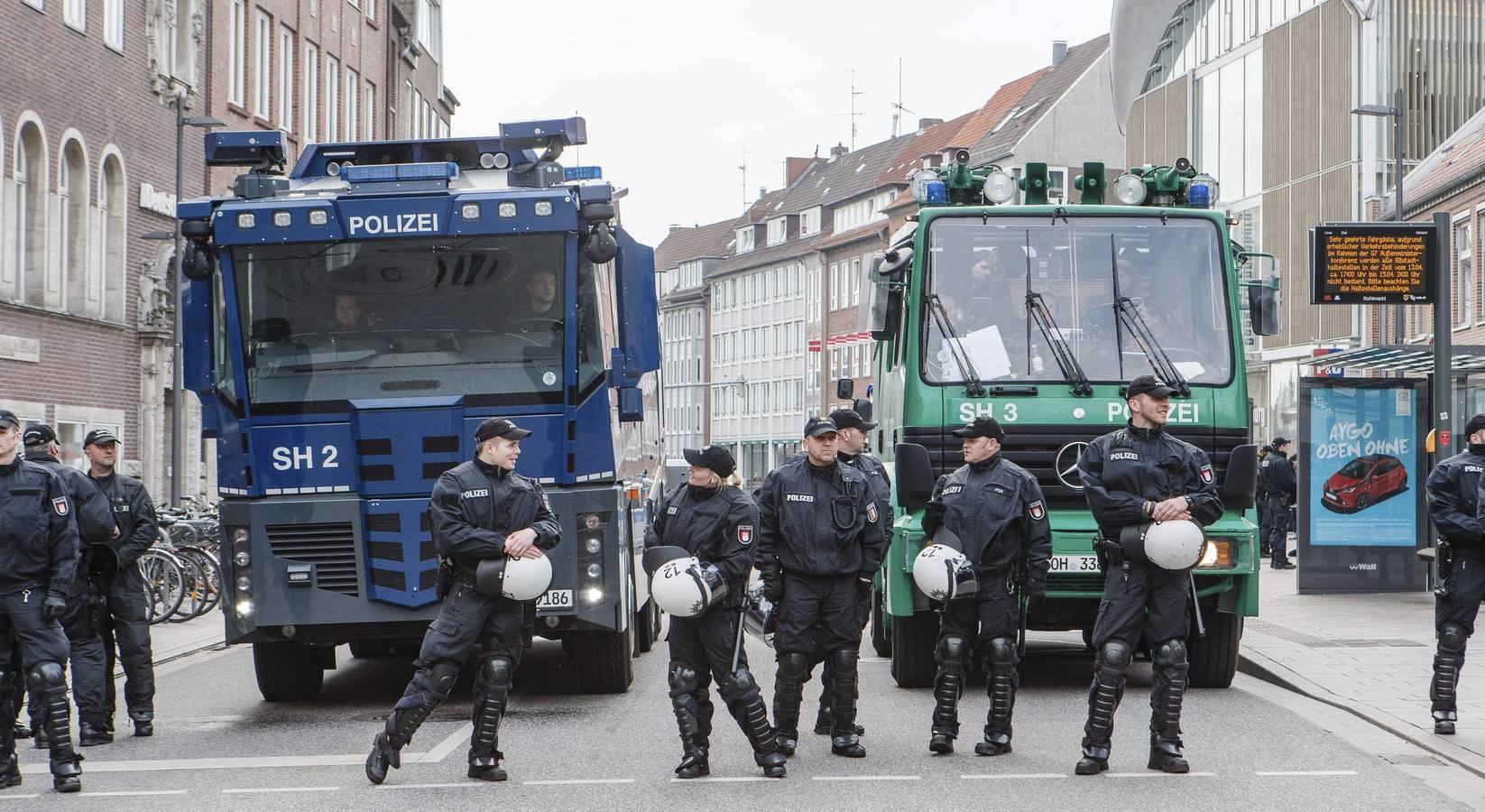 Protesta contra el G7 en Alemania