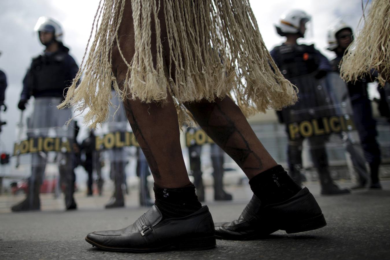 Los indígenas quieren sus tierras