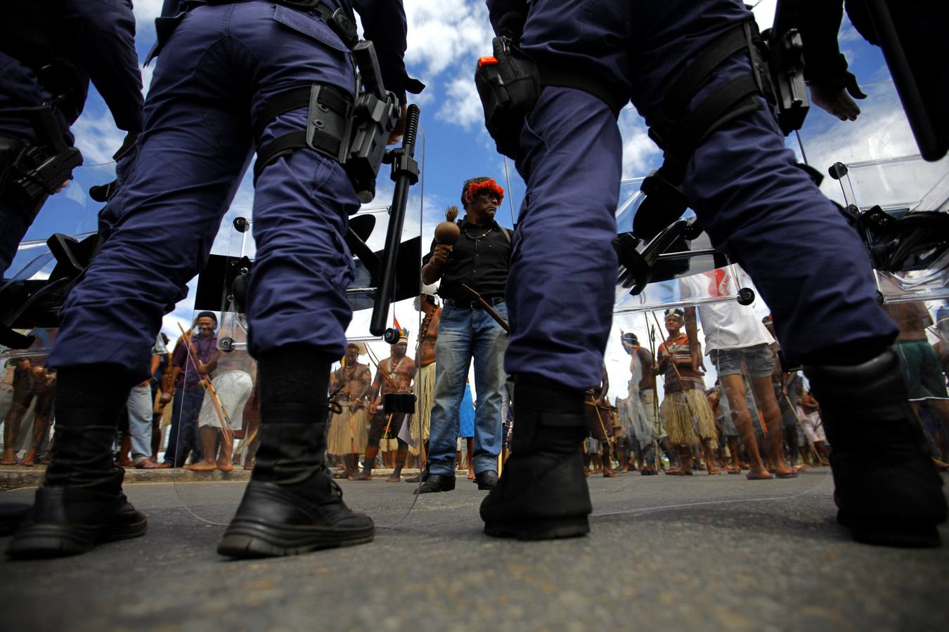 Los indígenas quieren sus tierras