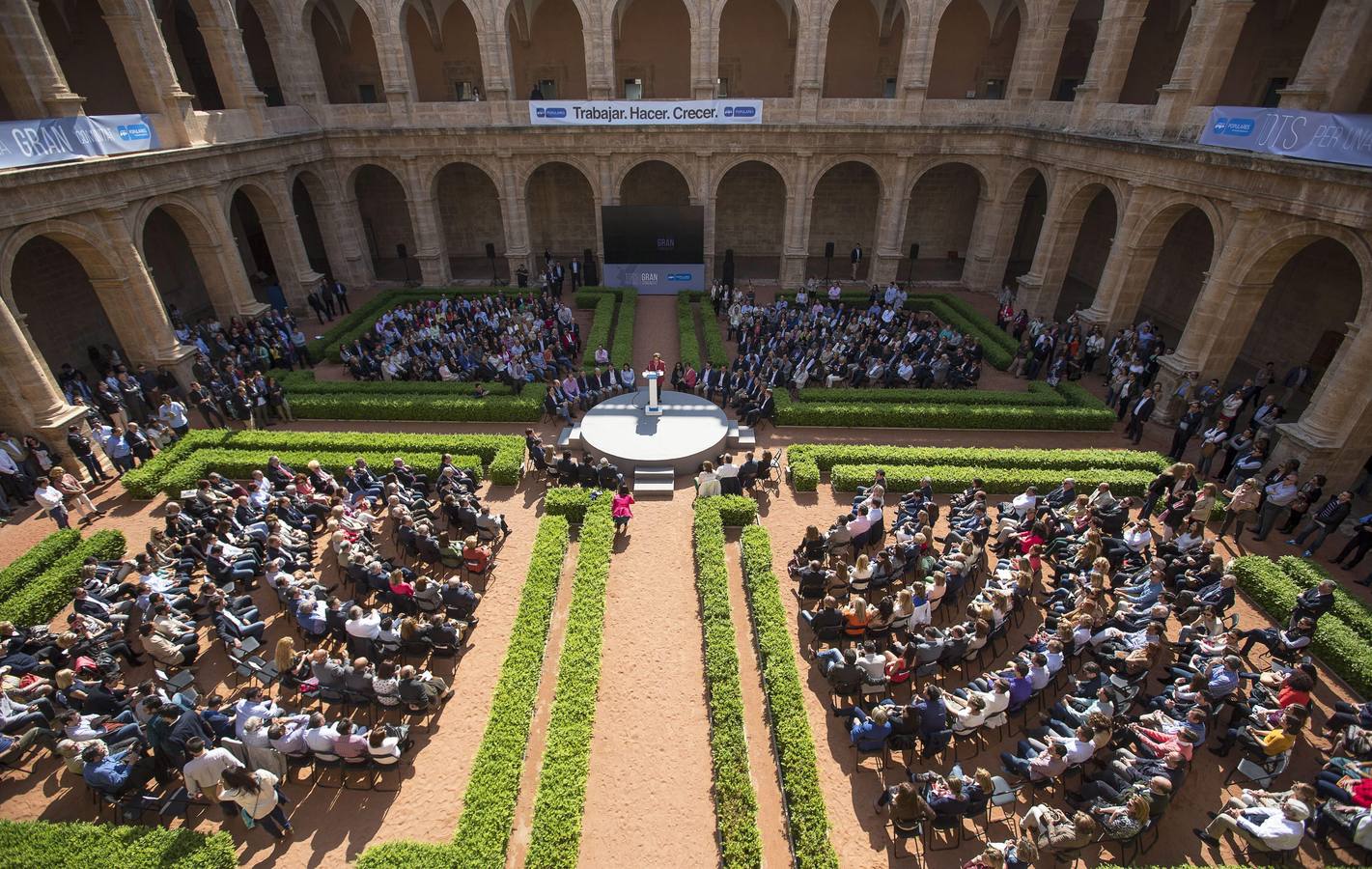 Presentación de Alberto Fabra como candidato del PP a la Generalitat