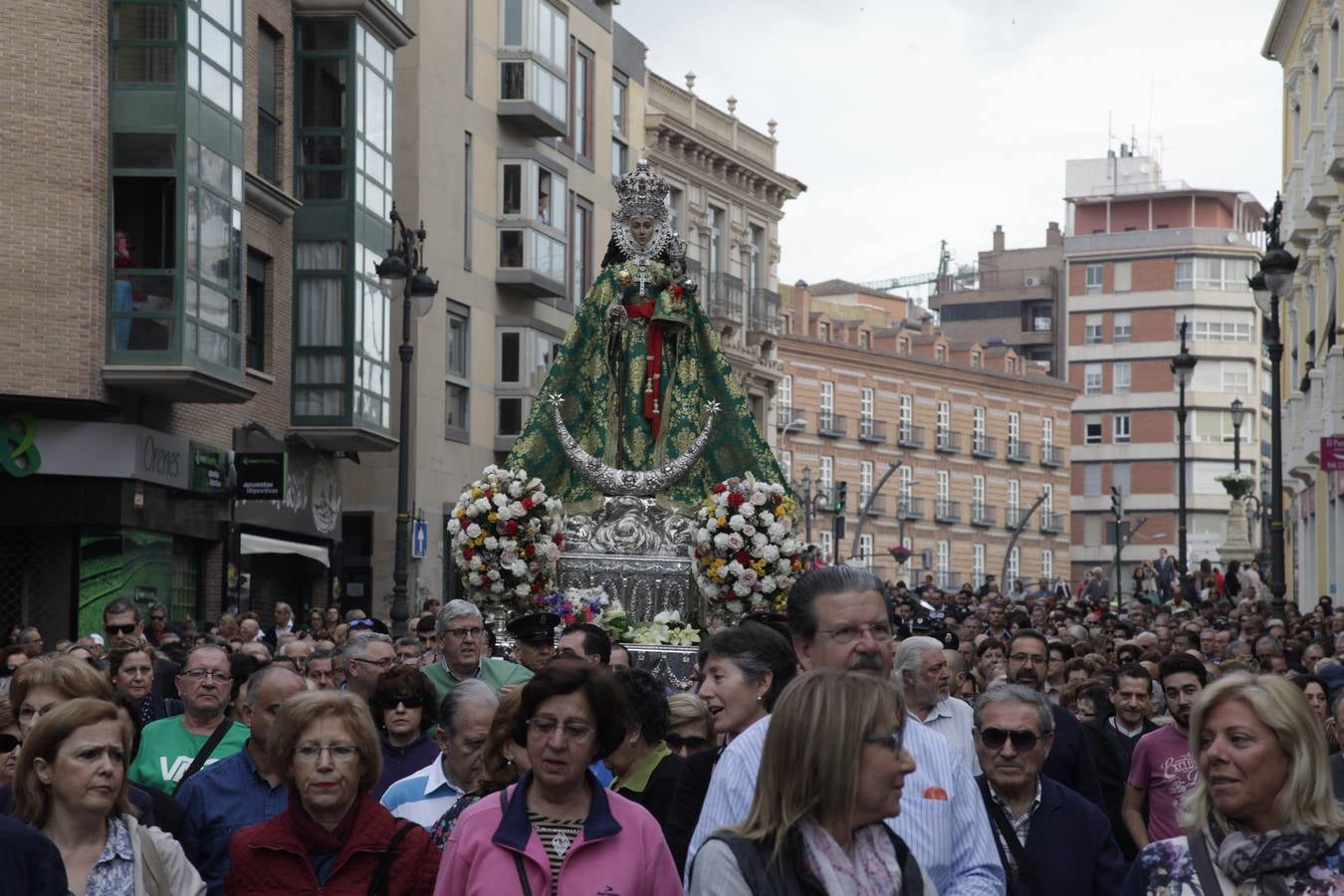 La Virgen de la Fuensanta regresa a su santuario de Algezares