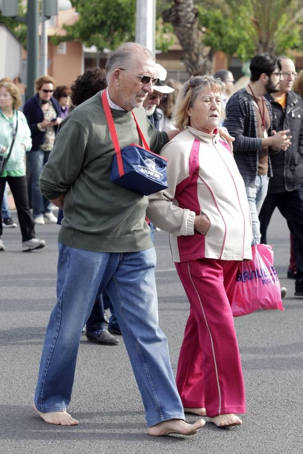 La Virgen de la Fuensanta regresa a su santuario de Algezares