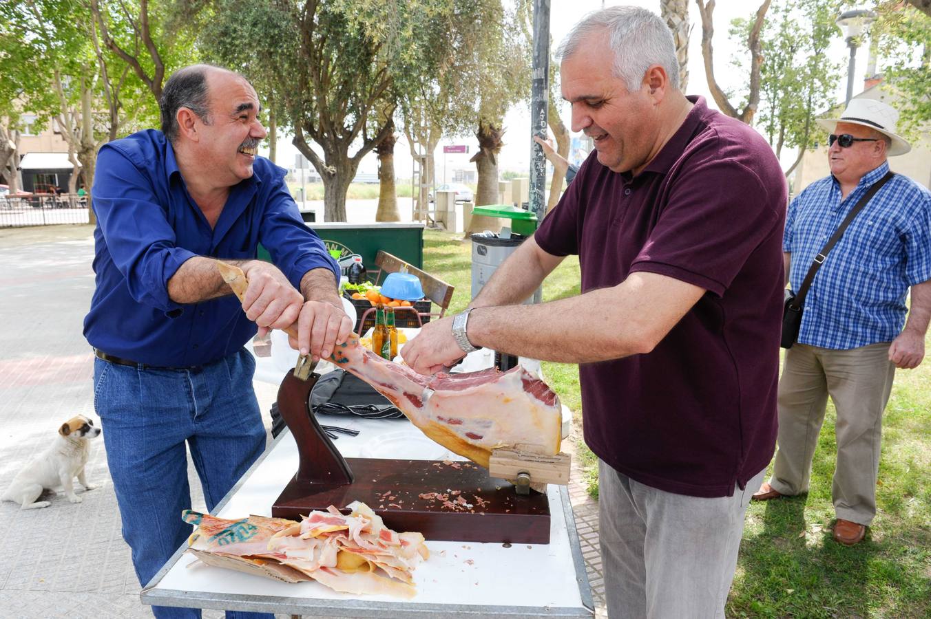 Desfile huertano y paellas en el Día del Vecino de Alquerías