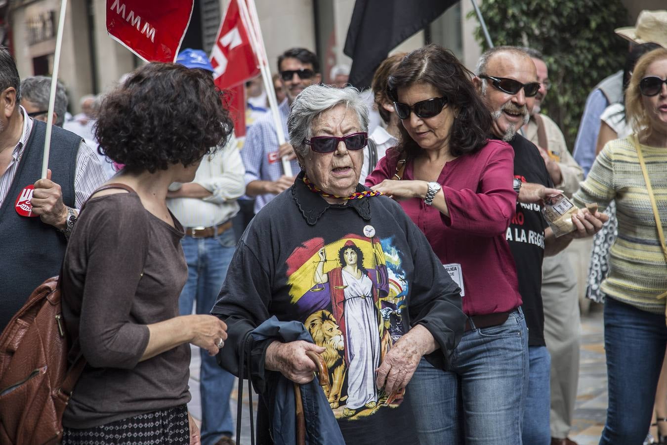 Mil personas se manifiestan en Cartagena contra las políticas de austeridad