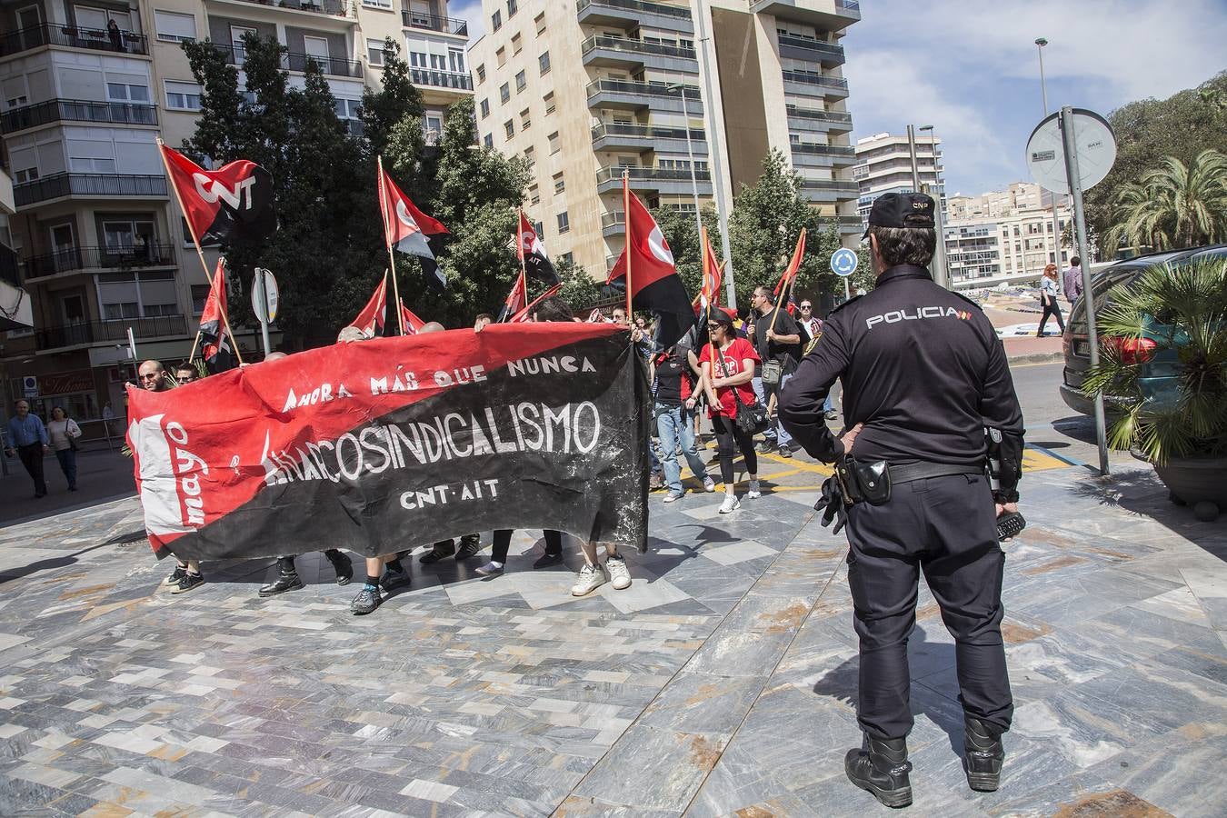 Mil personas se manifiestan en Cartagena contra las políticas de austeridad