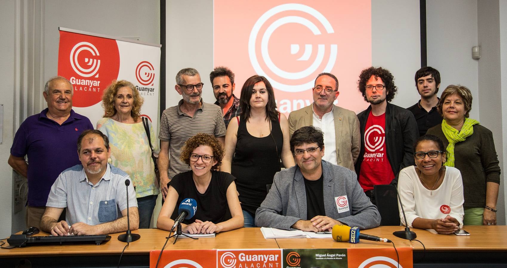 Presentación de la campaña electoral de Guanyem Alacant