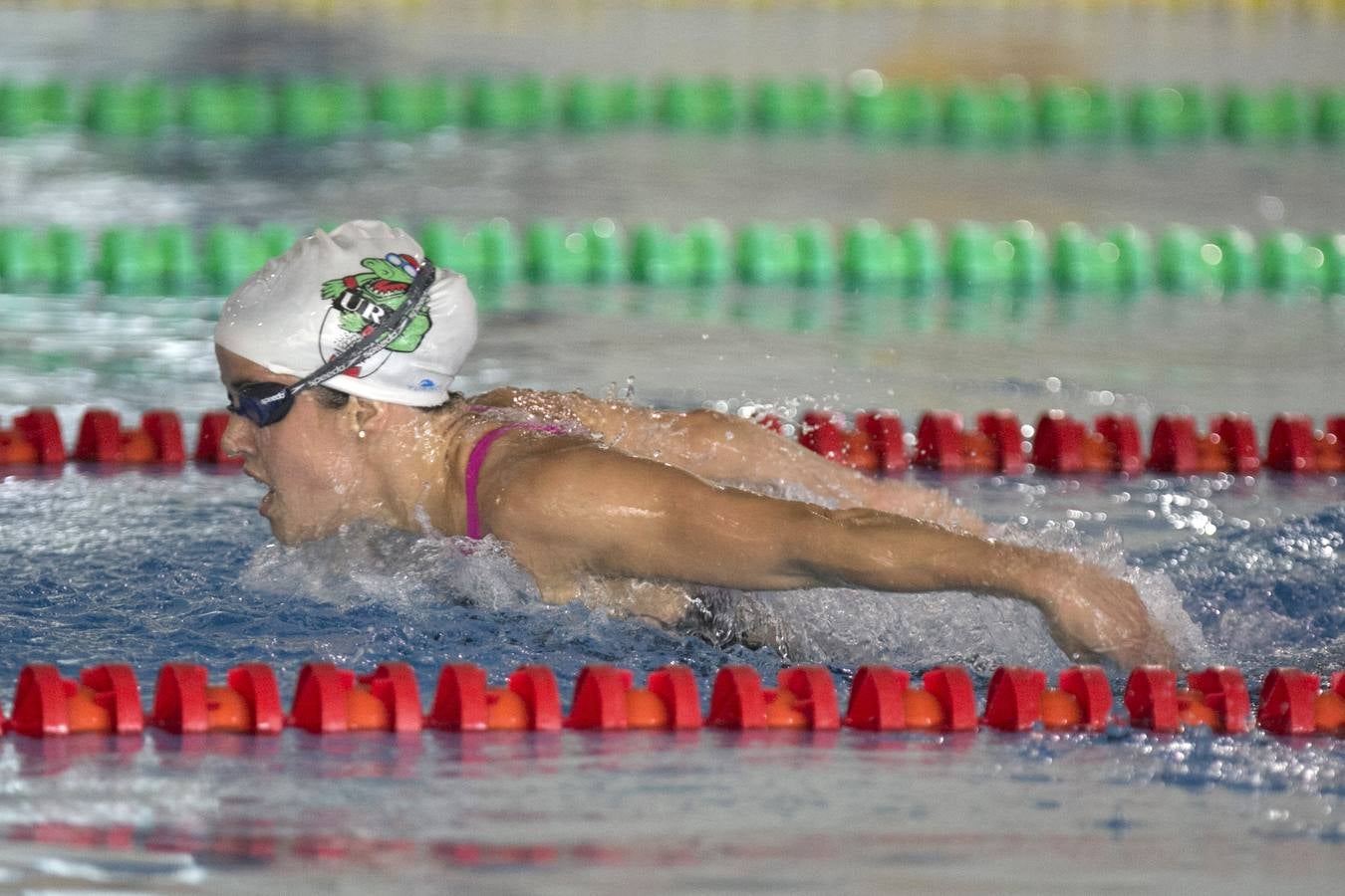 Campeonato universitario de natación en Murcia