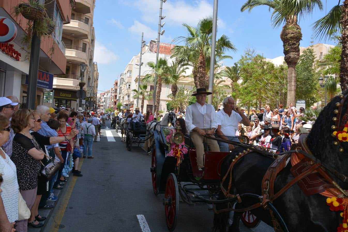 Misa rociera y paseo a caballo en Torrevieja