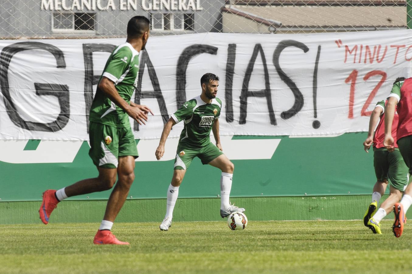 Entrenamiento del Elche CF