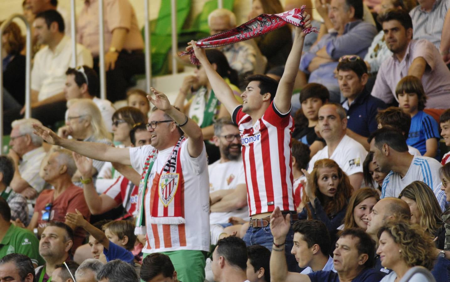 Partido entre el Elche y el Athletic