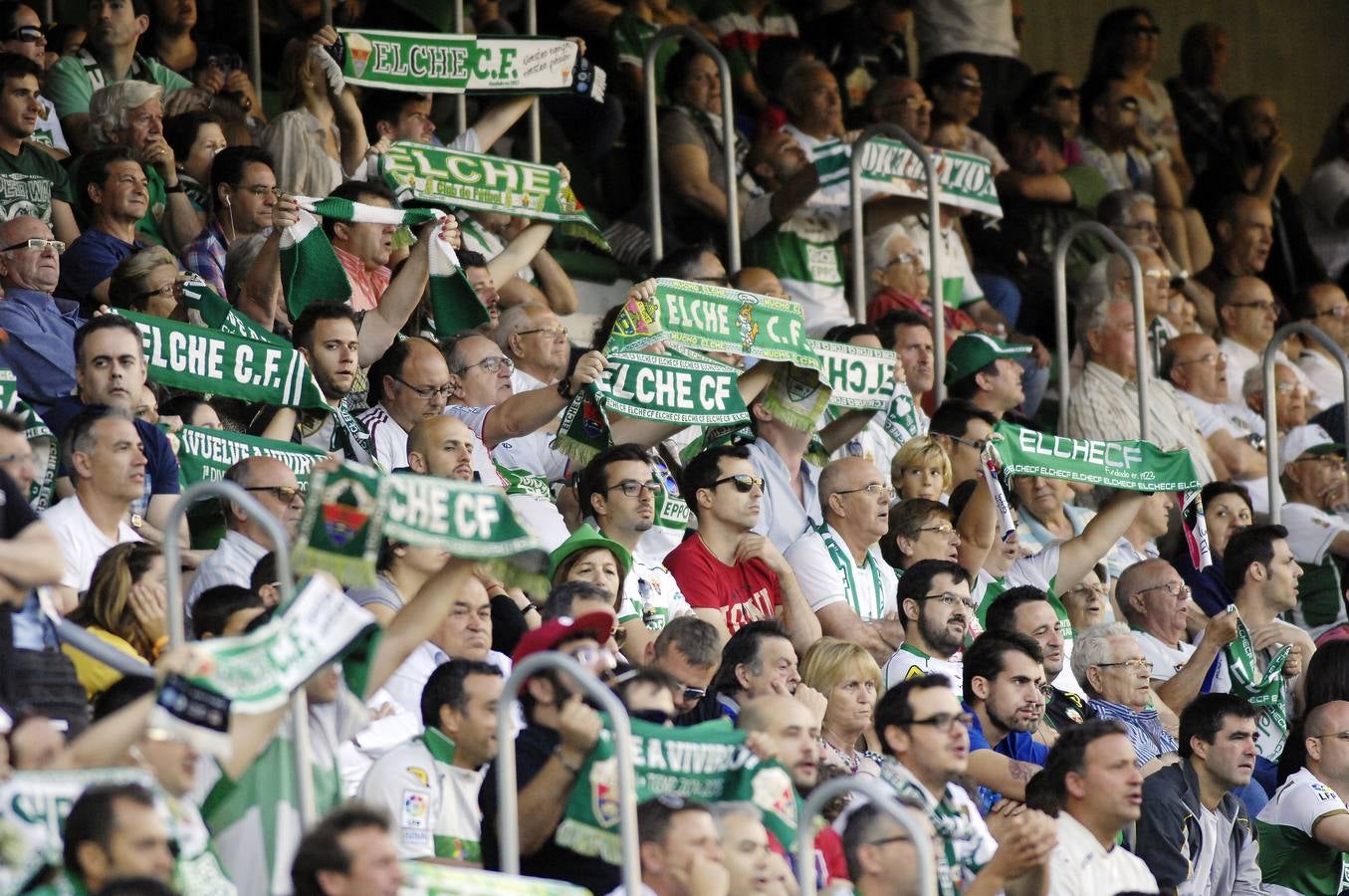 Partido entre el Elche y el Athletic