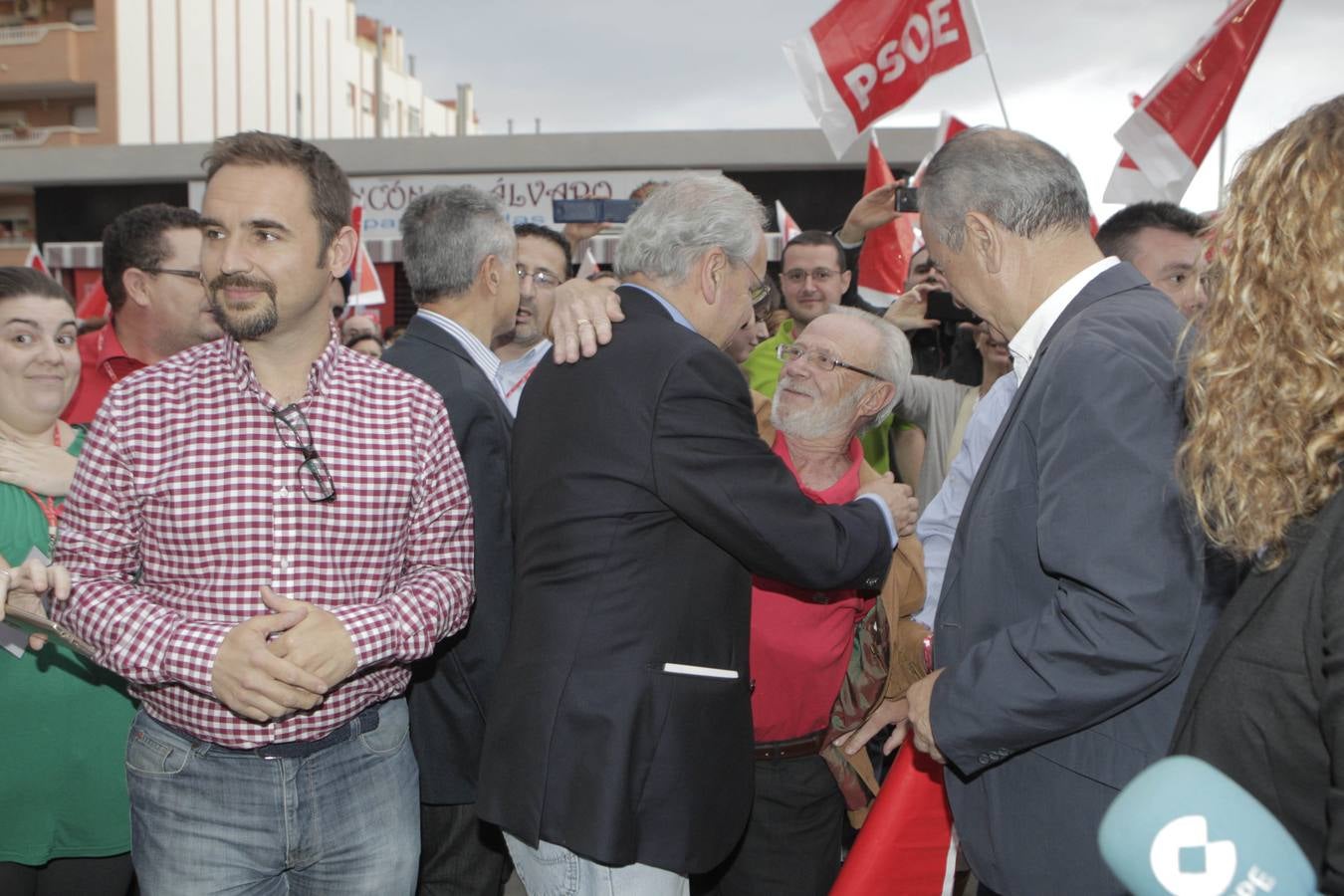 Mitin de Alfonso Guerra en Lorca