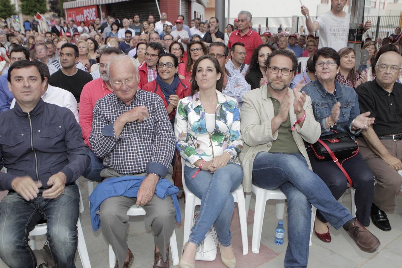 Mitin de Alfonso Guerra en Lorca