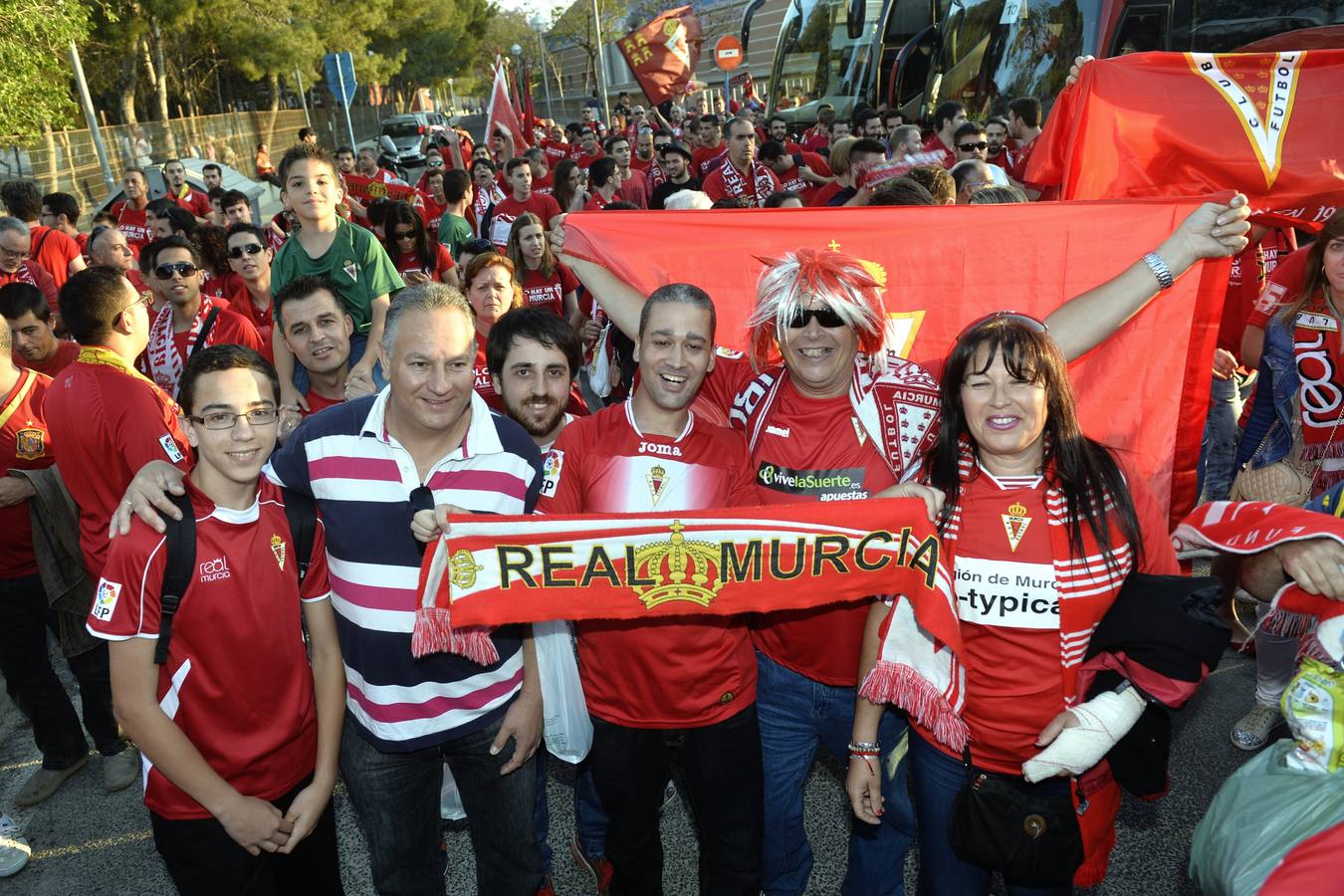 Las mejores imágenes del choque entre Hércules y Real Murcia