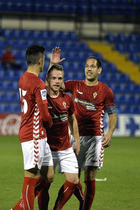 Las mejores imágenes del choque entre Hércules y Real Murcia