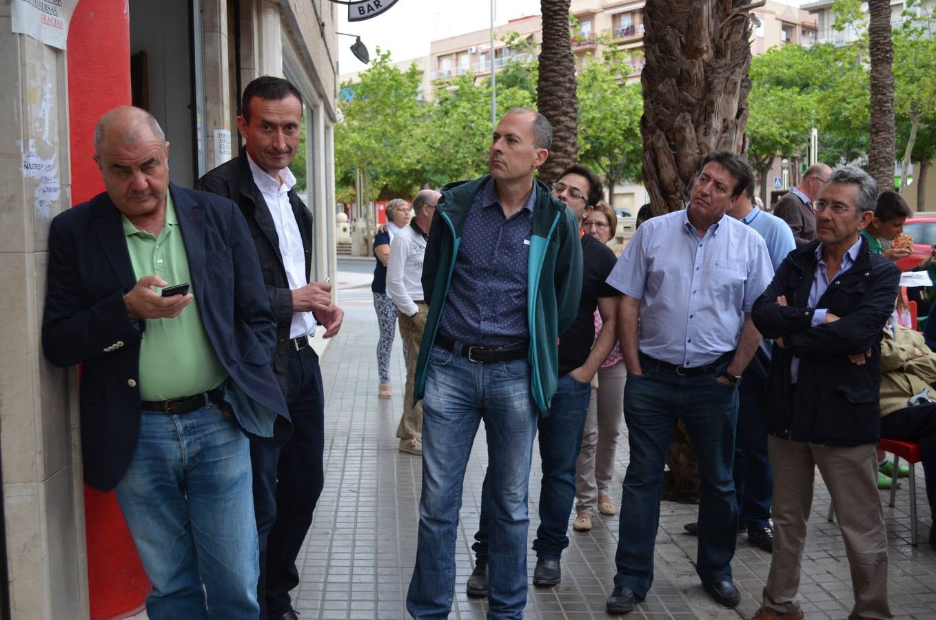 Noche electoral en la sede del PSOE de Elche