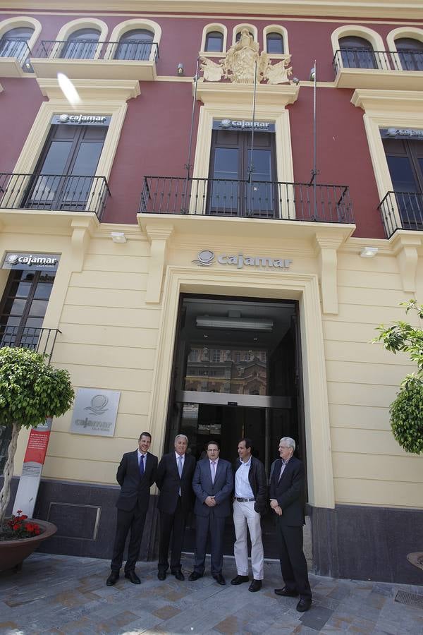 El Palacio Campuzano con sello de Cajamar